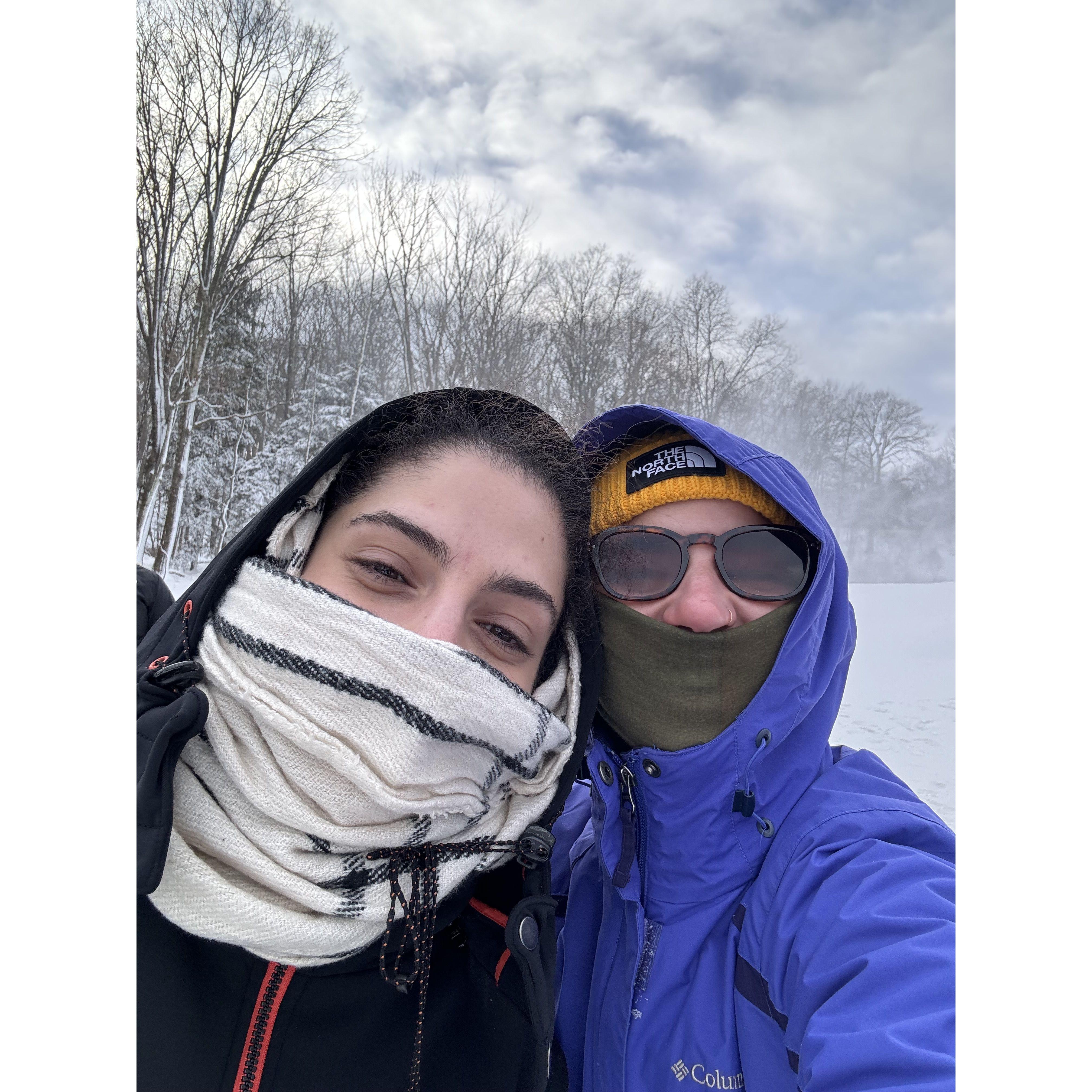 Snow tubbing
