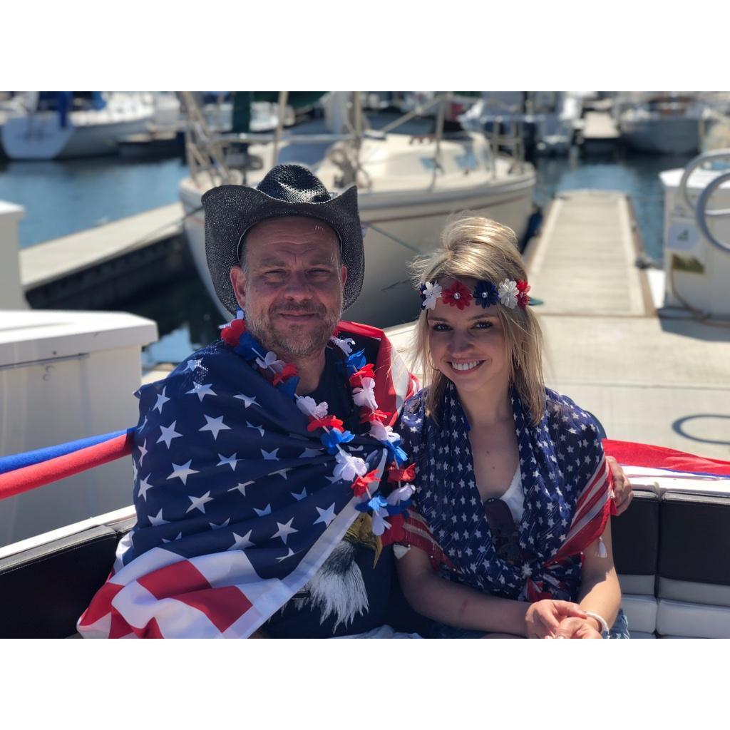 Proud immigrants.