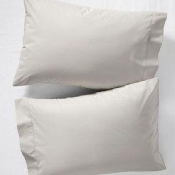 280-Thread-Count Pima Cotton Percale Pillowcases, Set of Two