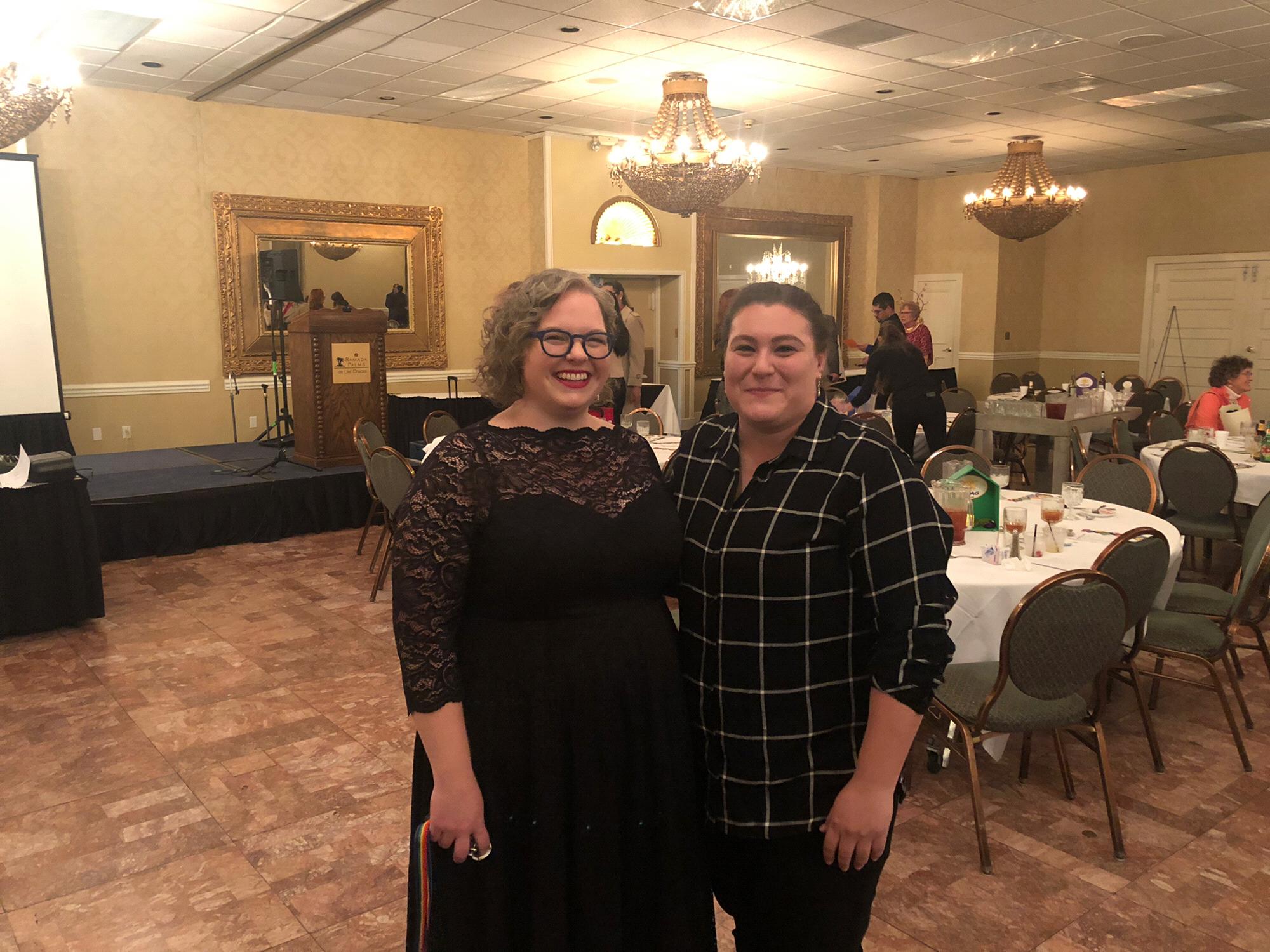 PFLAG Fundraiser where Irene sang.