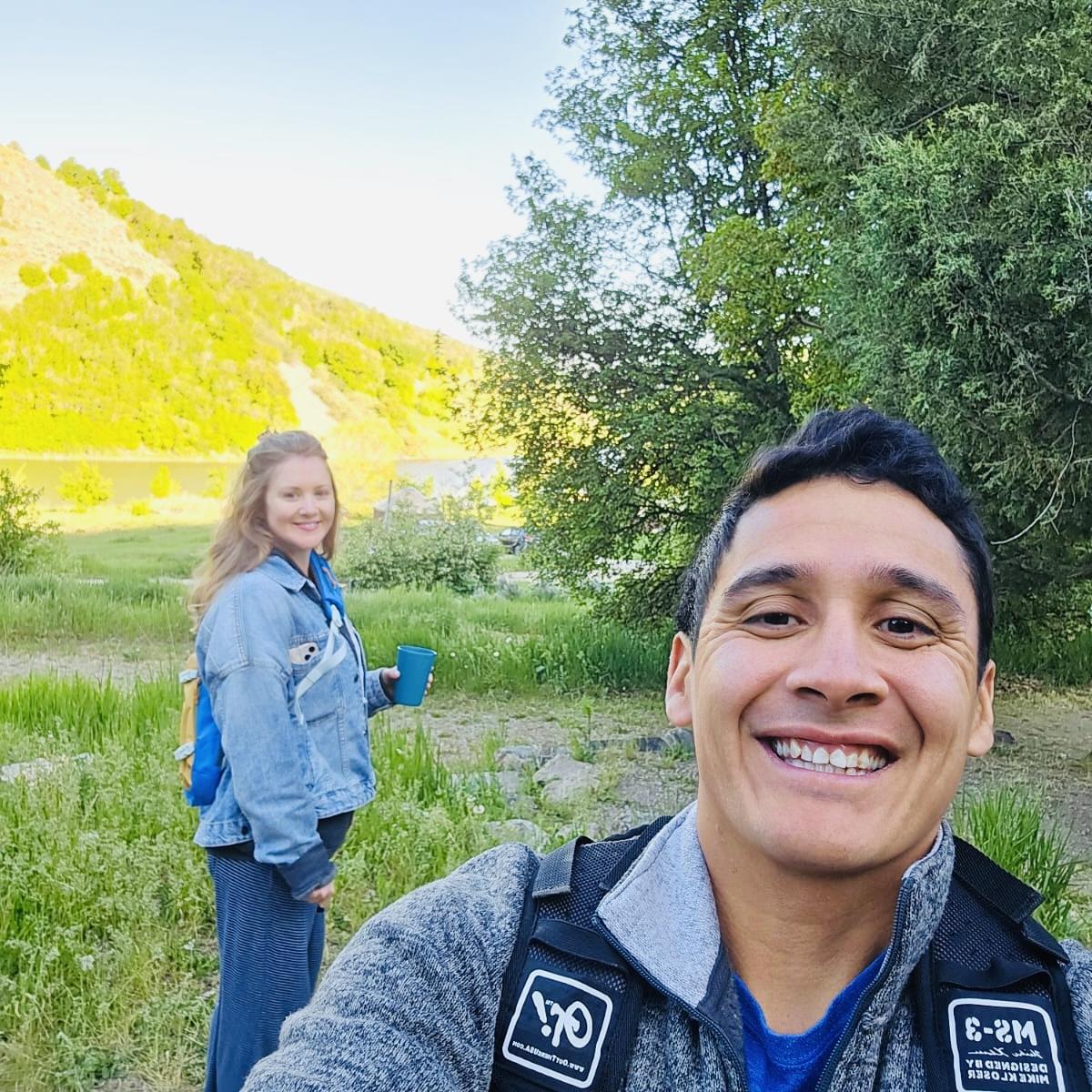 Camping at Maple Grove Hot Springs in Idaho!