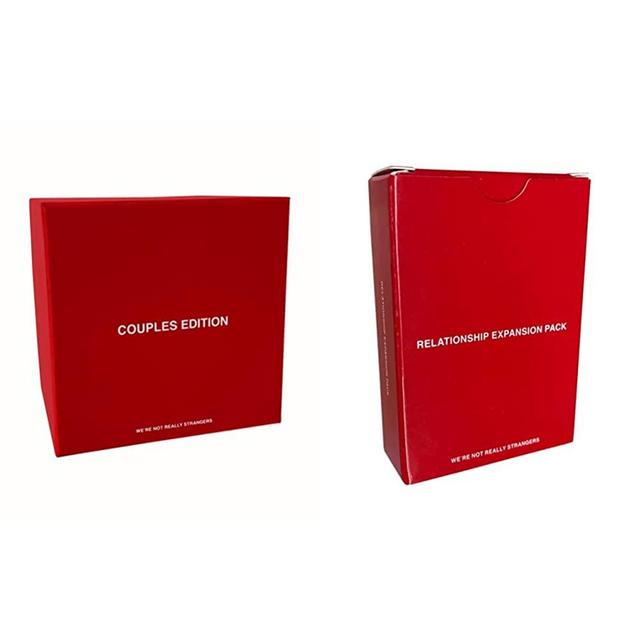 WE'RE NOT REALLY STRANGERS Couples Edition by We’re Not Really Strangers & Relationship Expansion Pack by We’re Not Really Strangers - A Conversational Adult Card Game