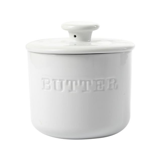 Our Table™ Simply White Words Butter Keeper