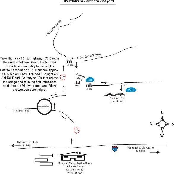 This is a really good map to reference if you are driving yourself to the venue!