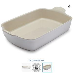 Emile Henry 13" x 9" Large Rectangular Baker - Sugar