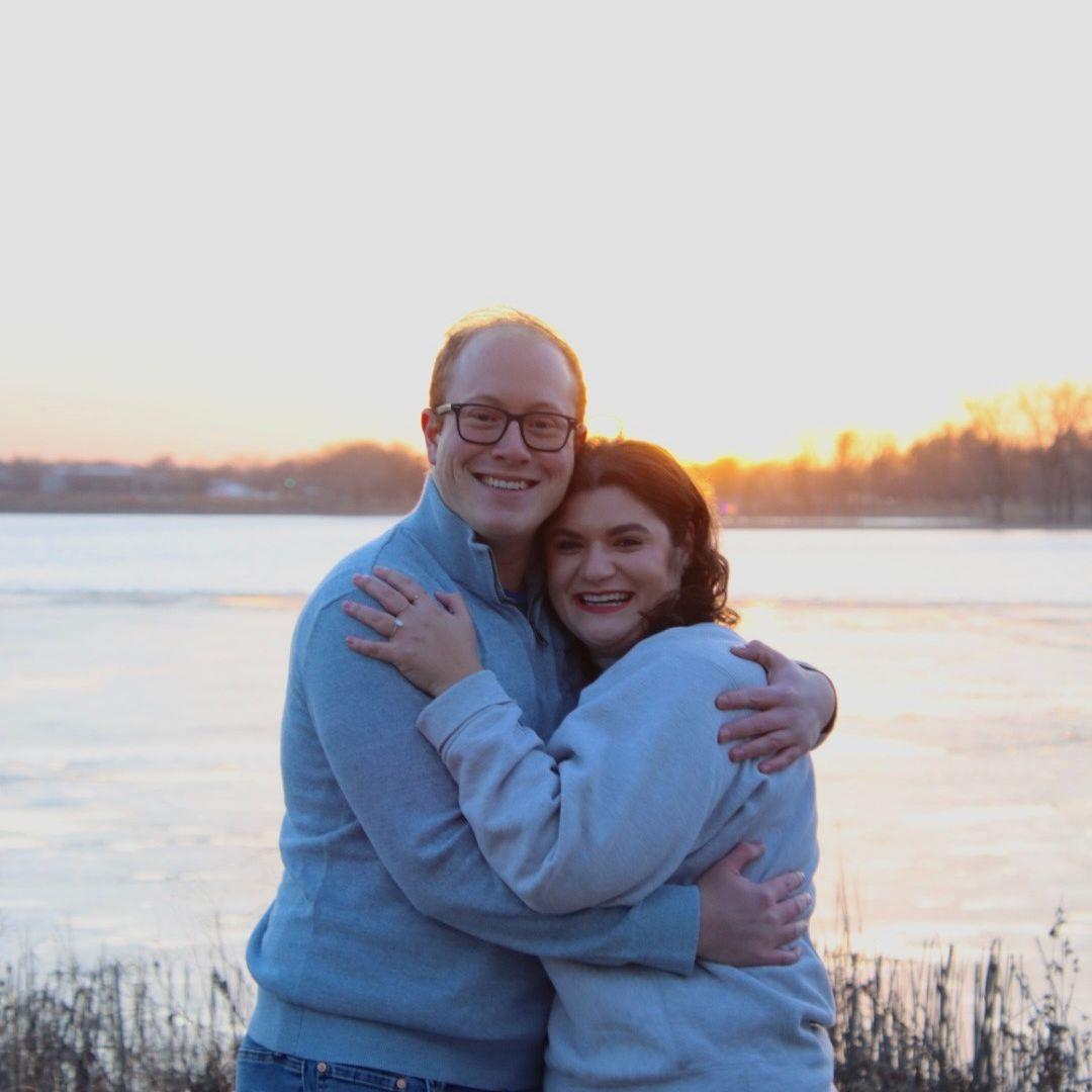 Feb 28, 2025: Leigh said YES at Gray's Lake!