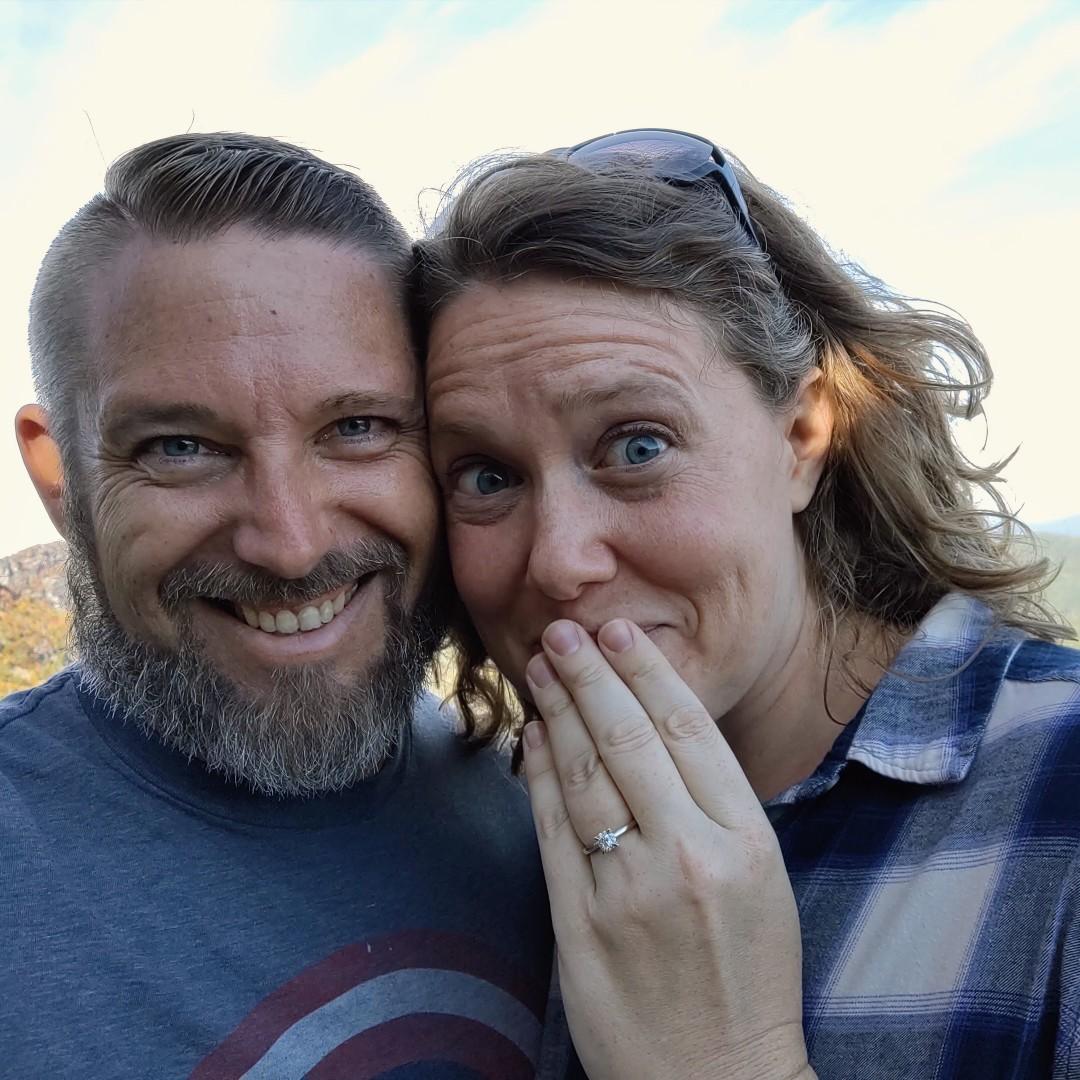 October 23, 2021 - we are engaged!