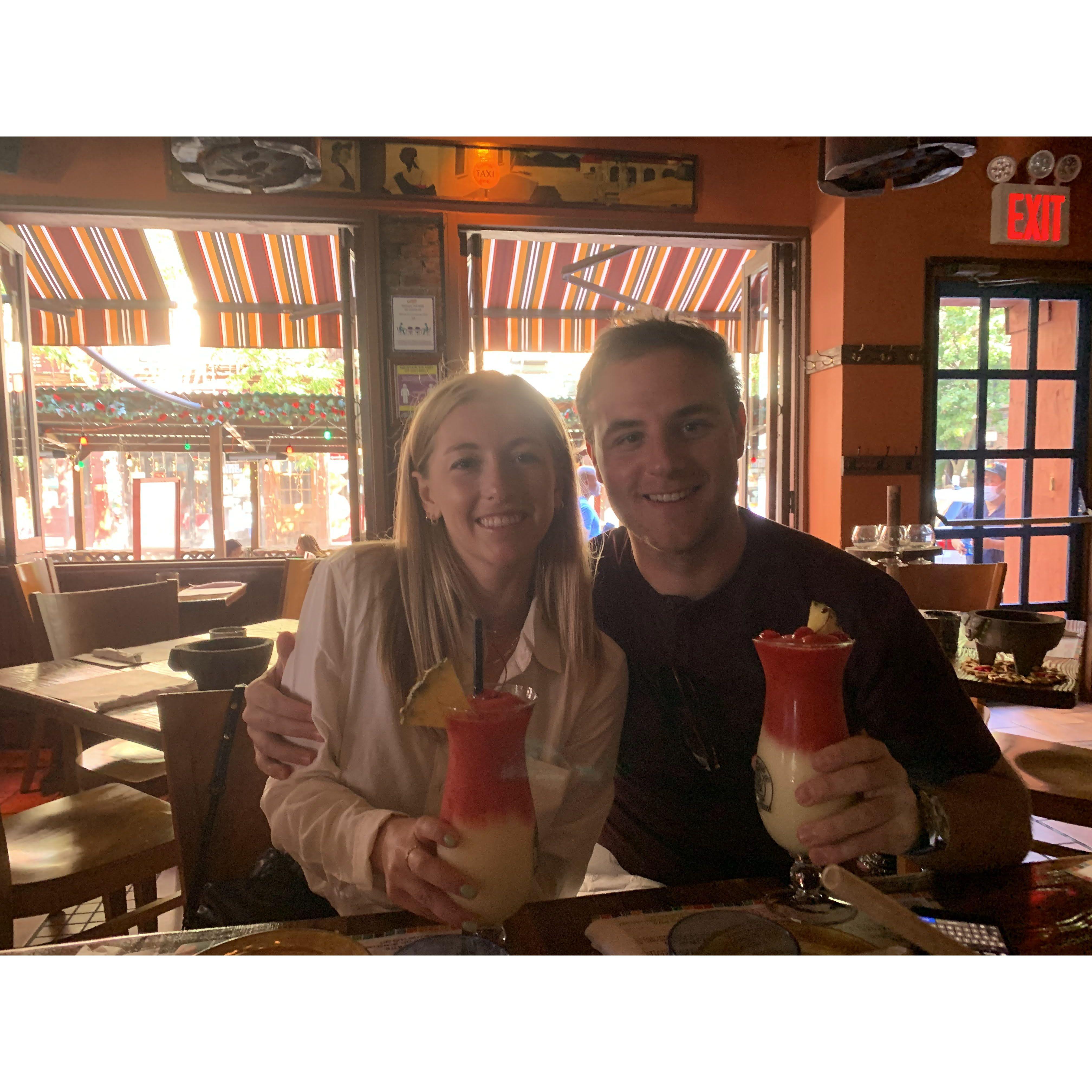 We knew we were meant to be given our love for Miami Vices. Caliente Cab in NYC has the best ones!