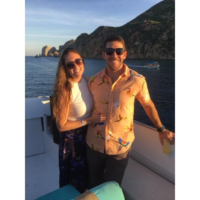 Sunset cruise in Cabo!
