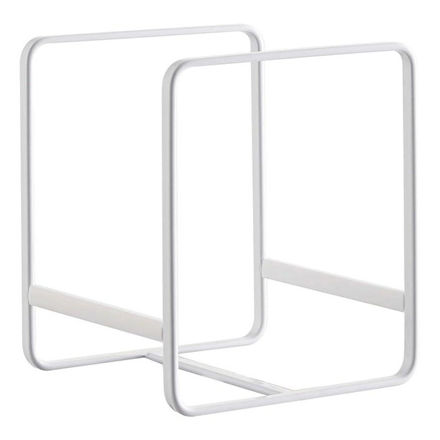 Yamazaki Home Dish Organizer - Storage Rack for Kitchen Cabinets