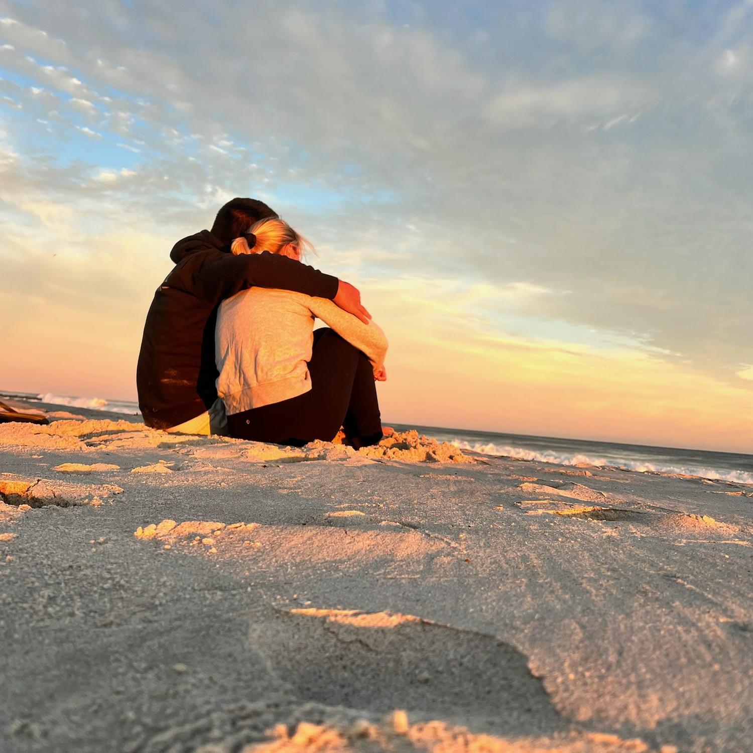 The beach outside of our apartment in Long Beach, one of our favorite places in the world
