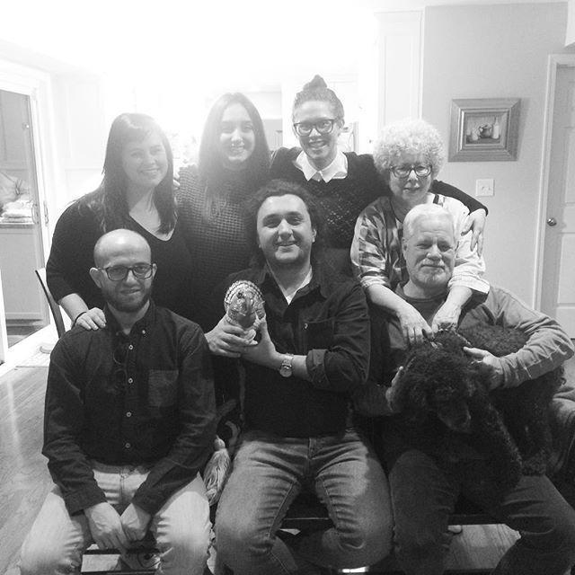 Thanksgiving in Charlottesville with Amber's family.