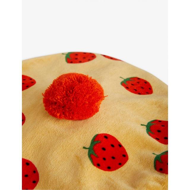 Strawberries Velour Beret