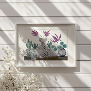 Winter Flower Frame