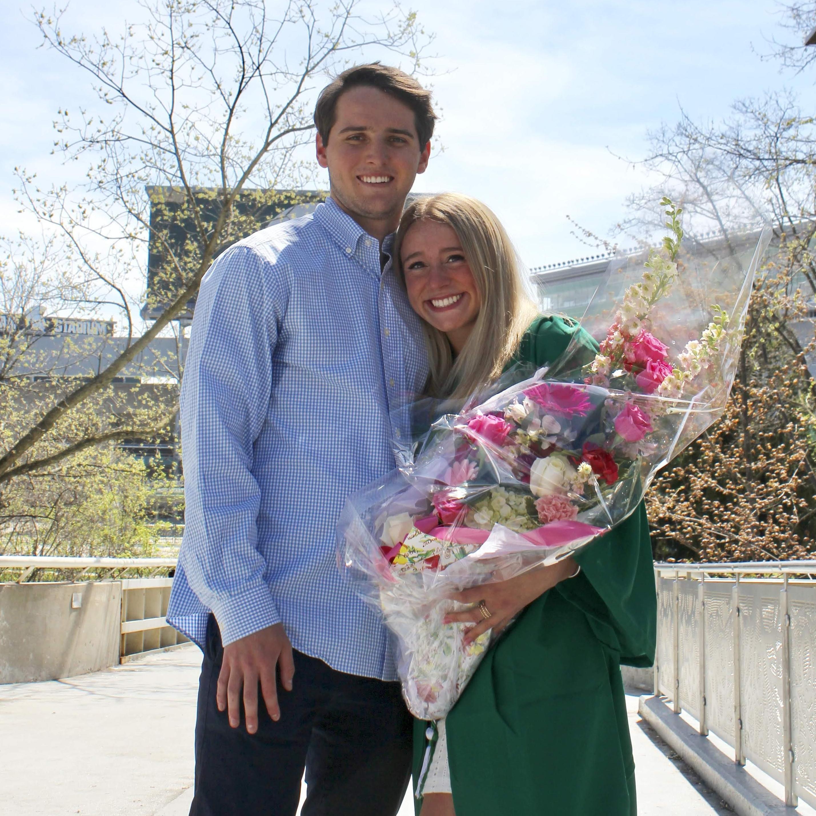 Julia graduated from MSU!