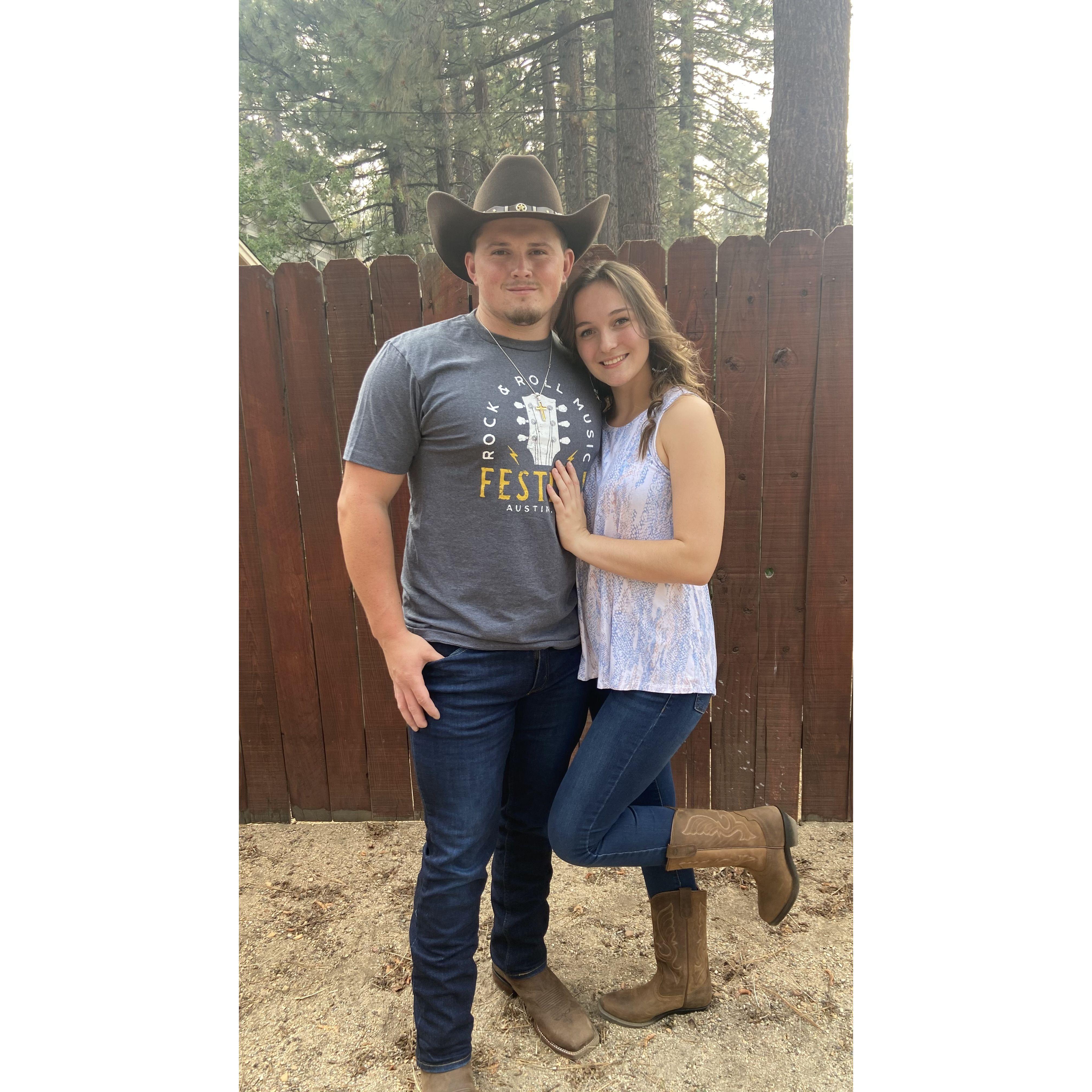 First concert together and first time we said "I love you"