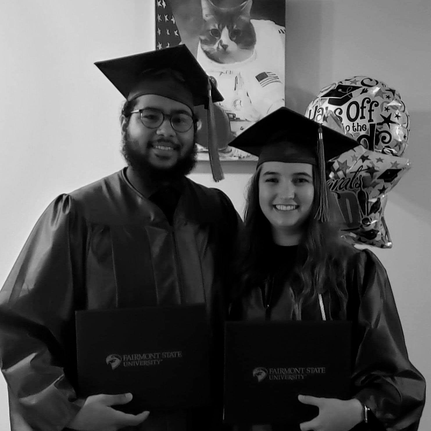 Graduation from Fairmont State in 2019!