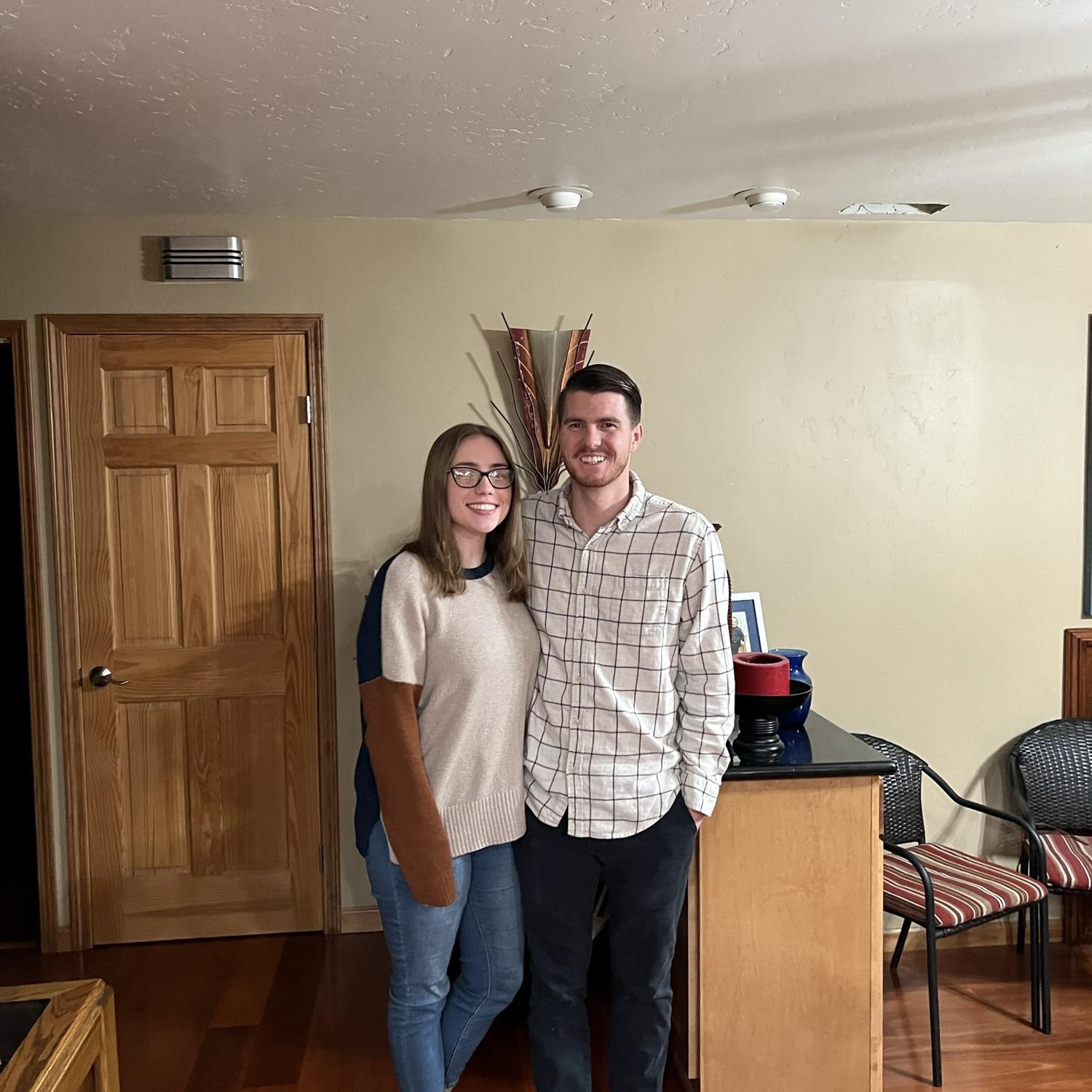 Our first Thanksgiving. November 2022