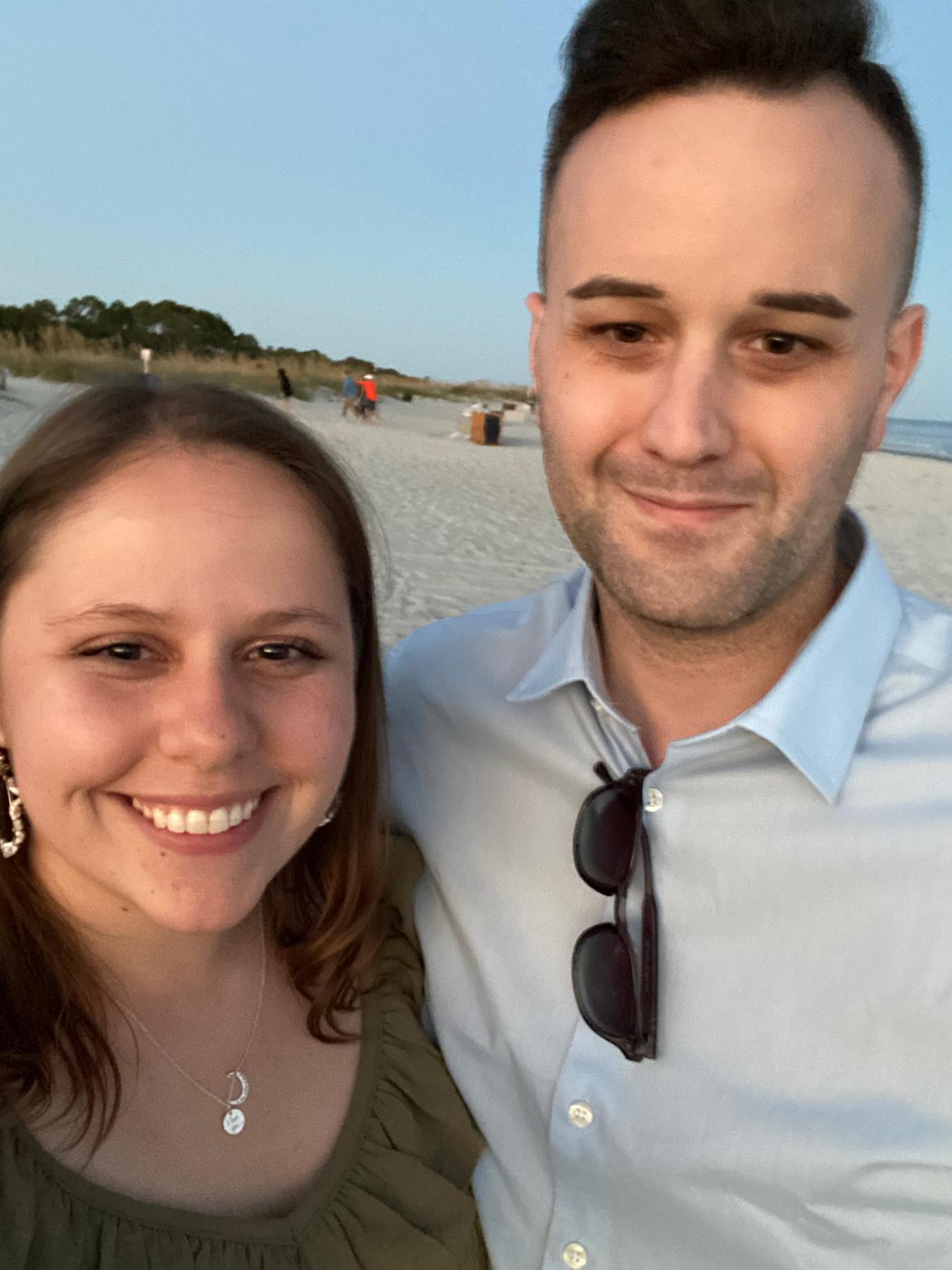 Our first beach trip together!