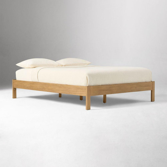 Simple Bed 2.0, Queen, Toasted Oak