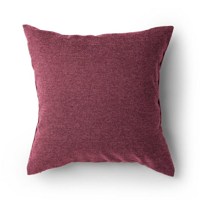 20"x20" Cebu Woven Total Weave Decorative Throw Pillow Pomegranate - SureFit