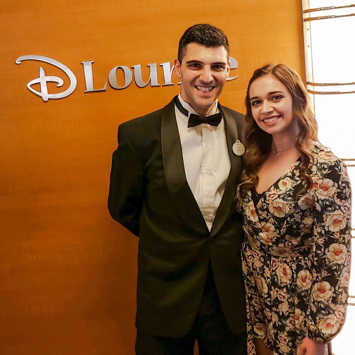 Doni spent 4 months working as an entertainment host on Disney Cruise Lines and Amanda was so excited when she got to visit him on the ship! Spring 2019