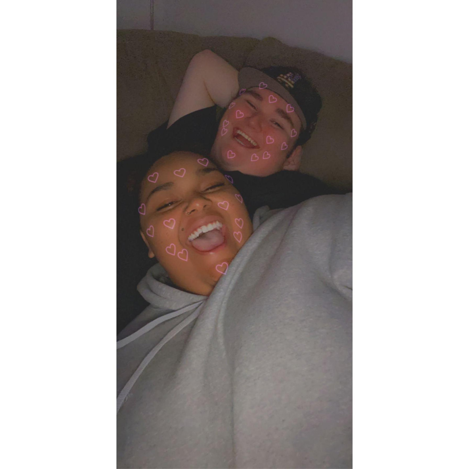 Its always smiles and laughs when we are together.