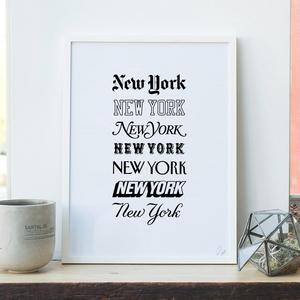 NEW YORK "SEVEN" PRINT
