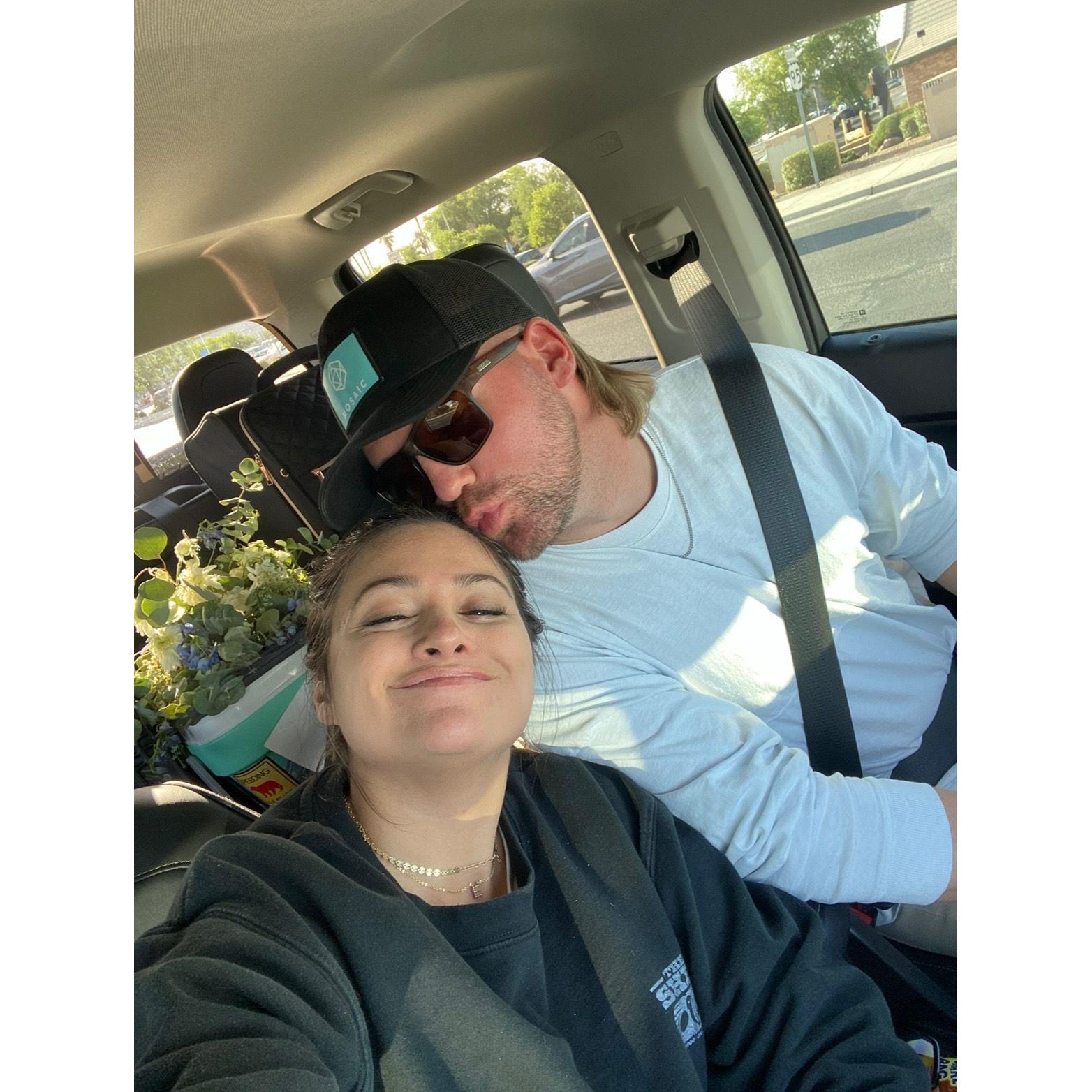 road-tripping to cali
