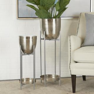2-Piece Gloss Planter Set