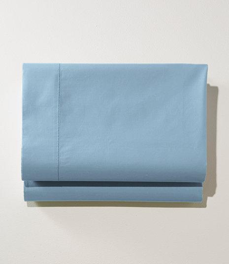 L.L. Bean 280-Thread-Count Pima Cotton Percale Sheet, Flat
