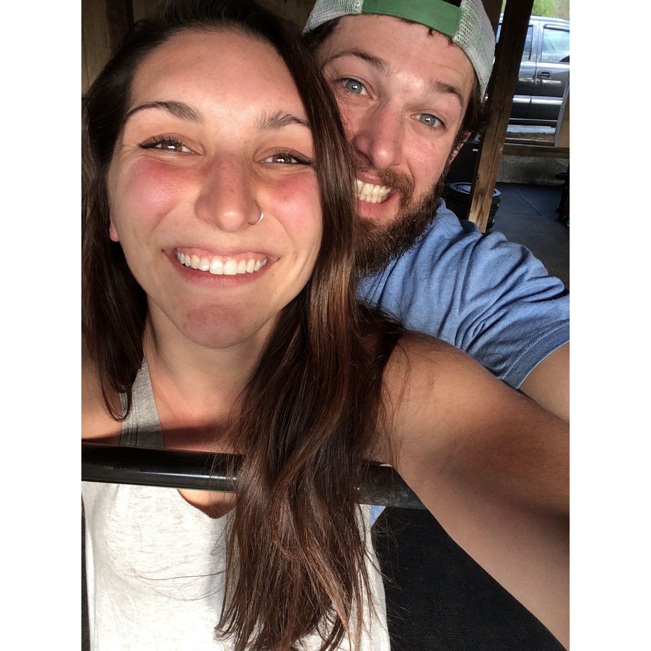 Our very first picture together Easter 2017!
