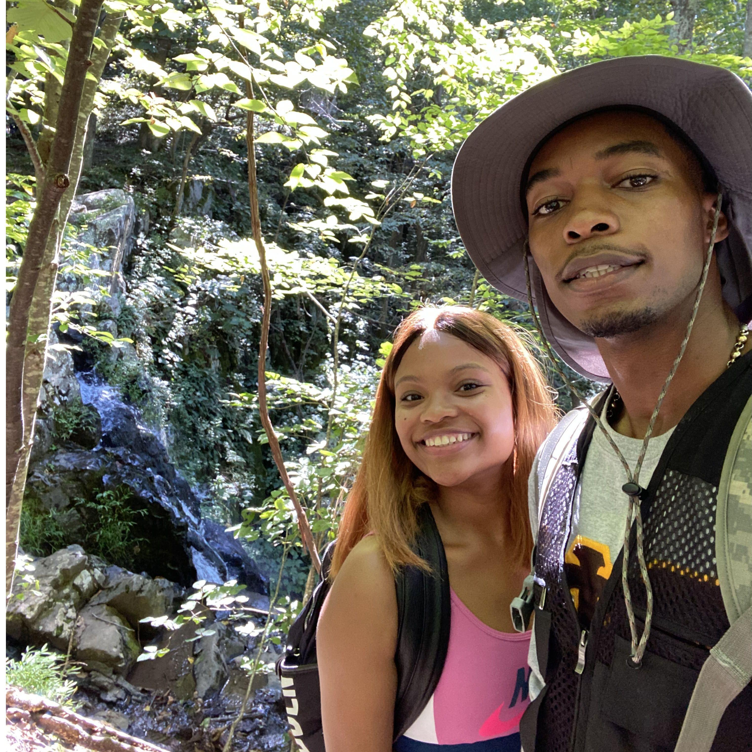 Hiking somewhere in Philly :)