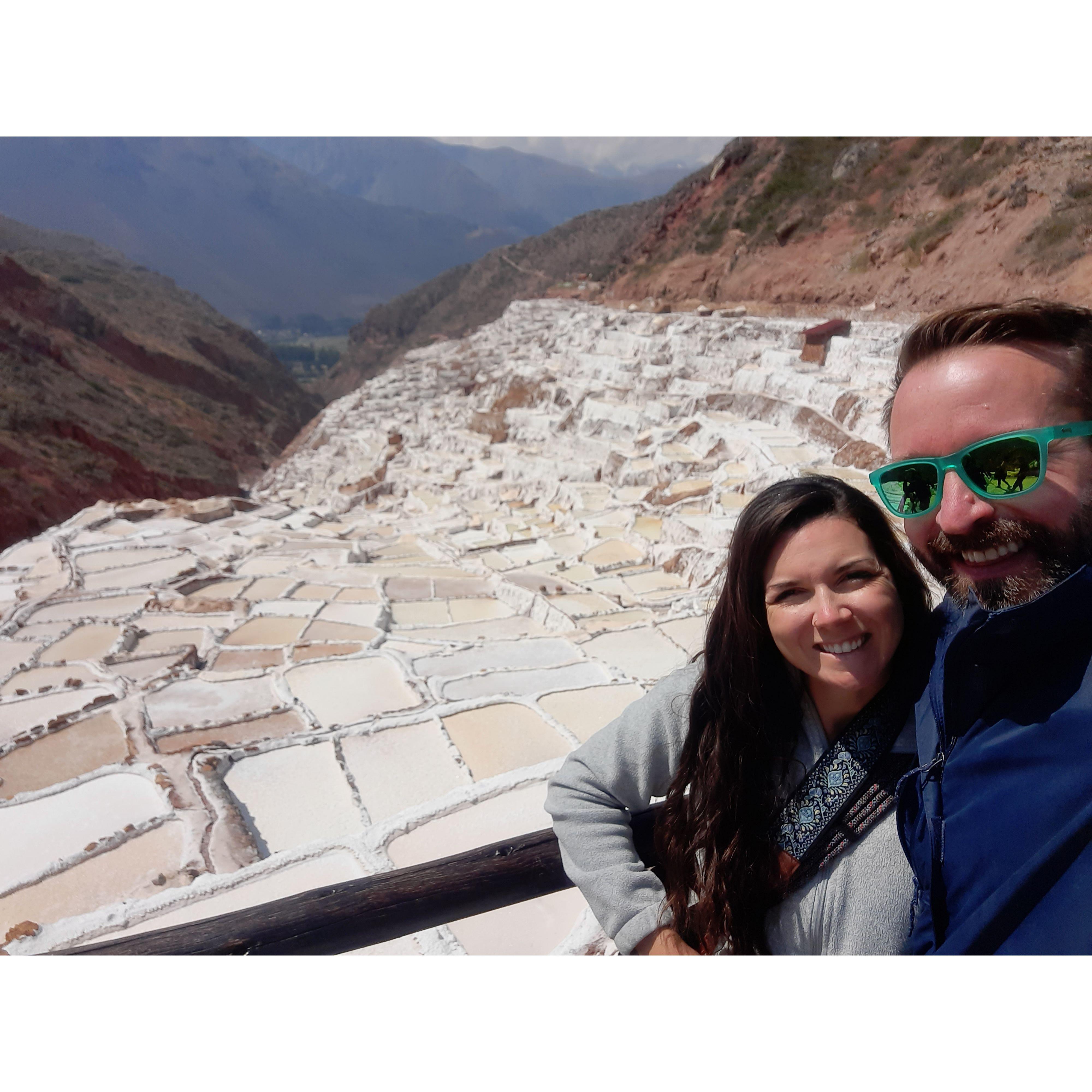 Visiting (& tasting) the Salt Mines of Maras outside of Cusco, Peru (Sept. 2023)