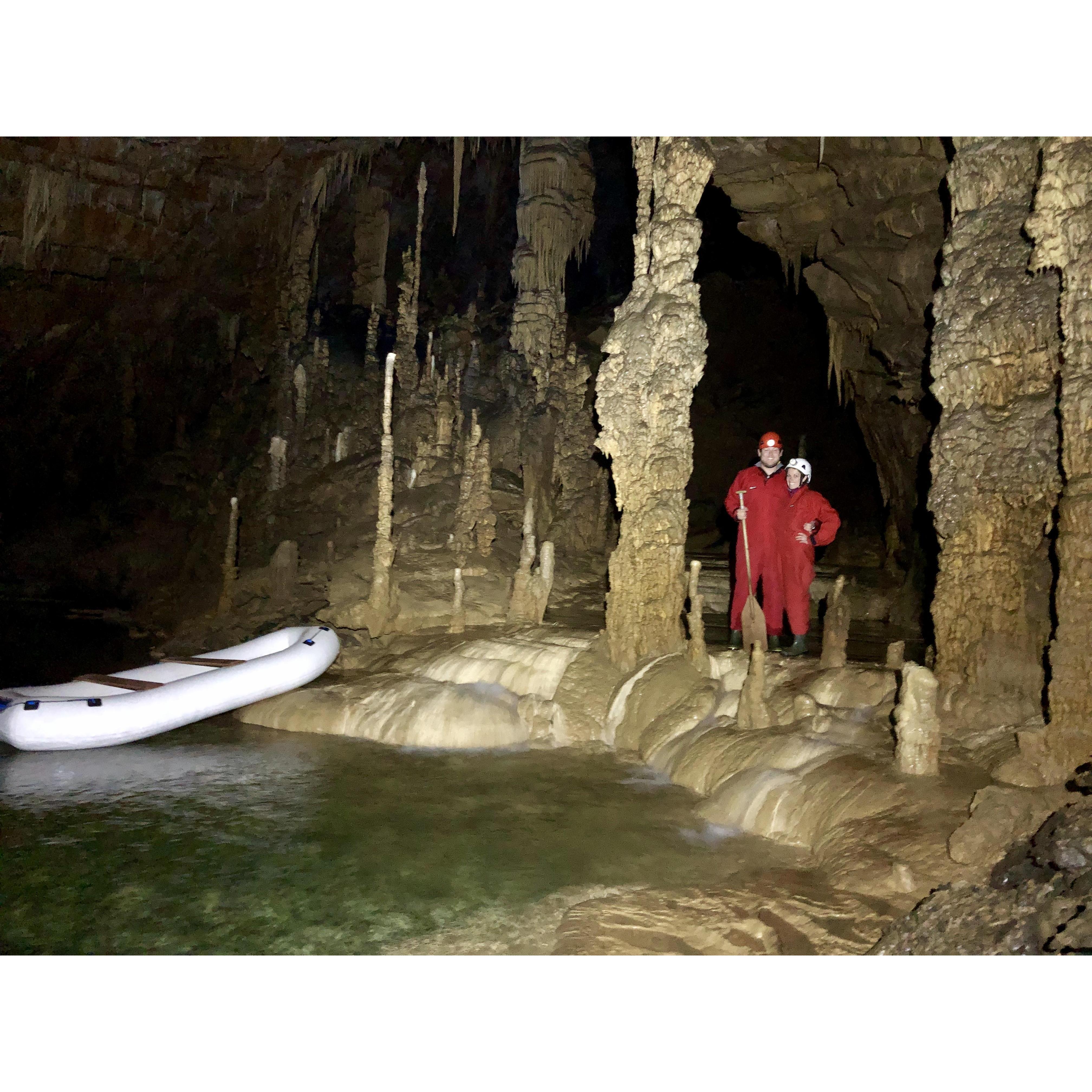 17th largest lake in Slovenia was also 3 km under ground.