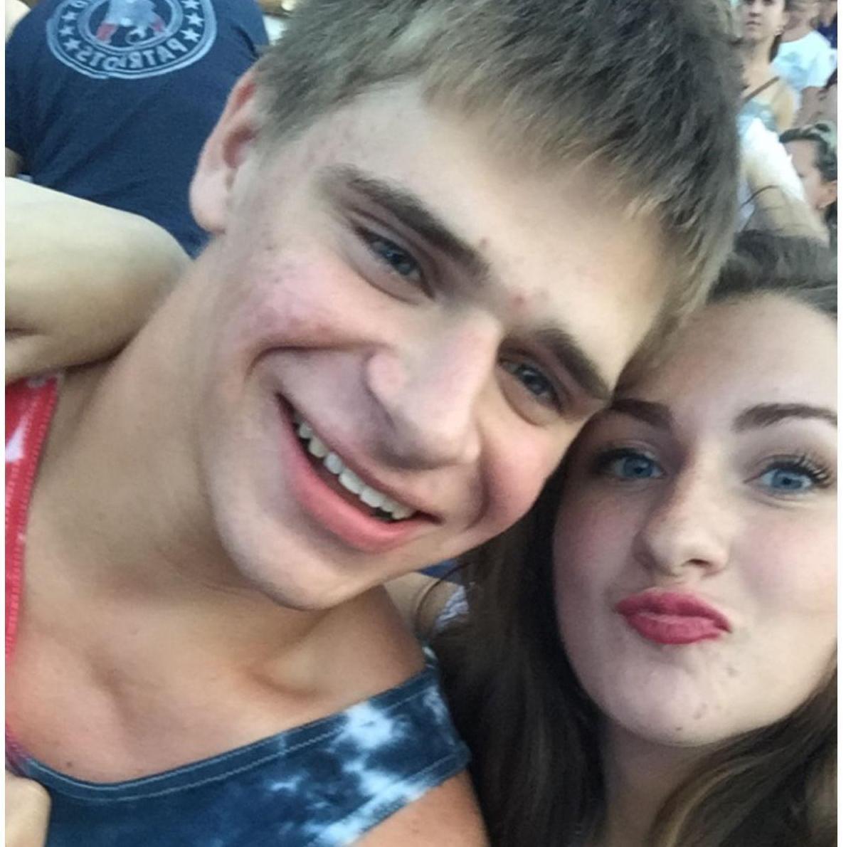 We were babies when we first met! I guess you could say we “met” for the first time when him and our mutual friends showed up at my maid of honors Cape house with a cooler of drinks ready to party with our group of girl friends while we were on our senior trip. We sent them away because we had a dinner reservation, but turns out we both thought the other was cute!