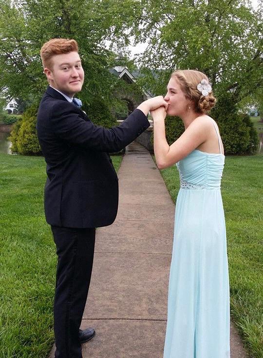 April 26, 2015 -
First prom together!
