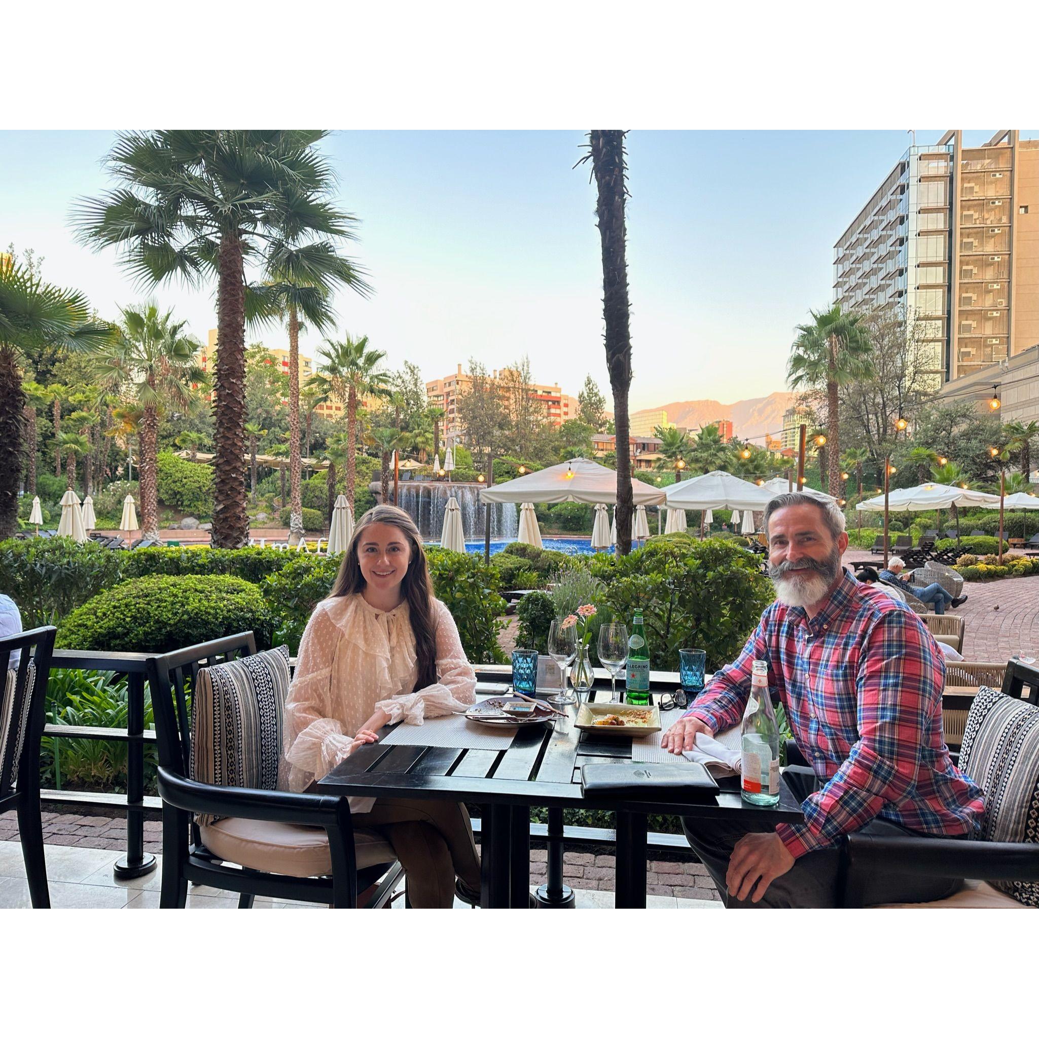Hanging out in Chile before our second Antarctic expedition, Jan 2023