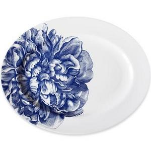 Caskata Bloom Oval Platter, Plain