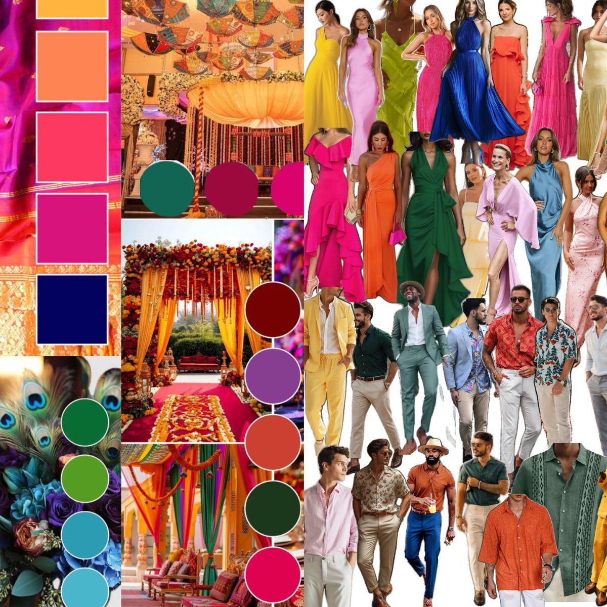 Jaggo Night: A lively Punjabi celebration with dhol, music, and dancing. Expect high energy and lots of movement—wear bold colours, traditional attire, and comfortable shoes for dancing.