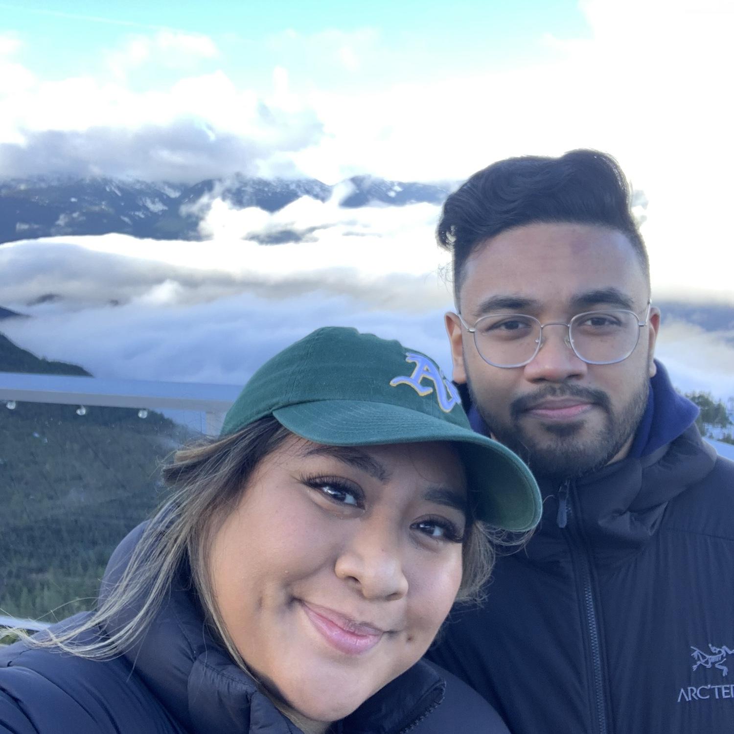 Above the clouds in Vancouver