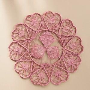 Handwoven Heart Placemat