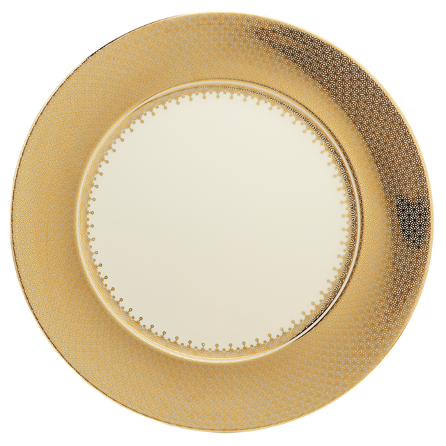 Gold Lace Service Plate