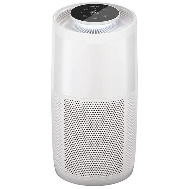 Instant Air Purifier, Helps to remove 99.9% of Viruses, Bacteria and Allergens, Advanced 3-in-1 HEPA Filtration System with Plasma Ion Technology, Large Room, Pearl