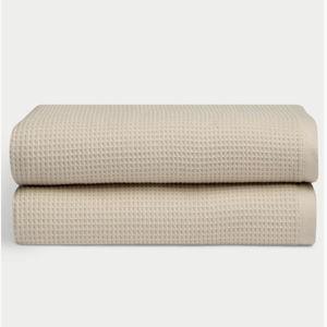 Waffle Bath Towels (sand)