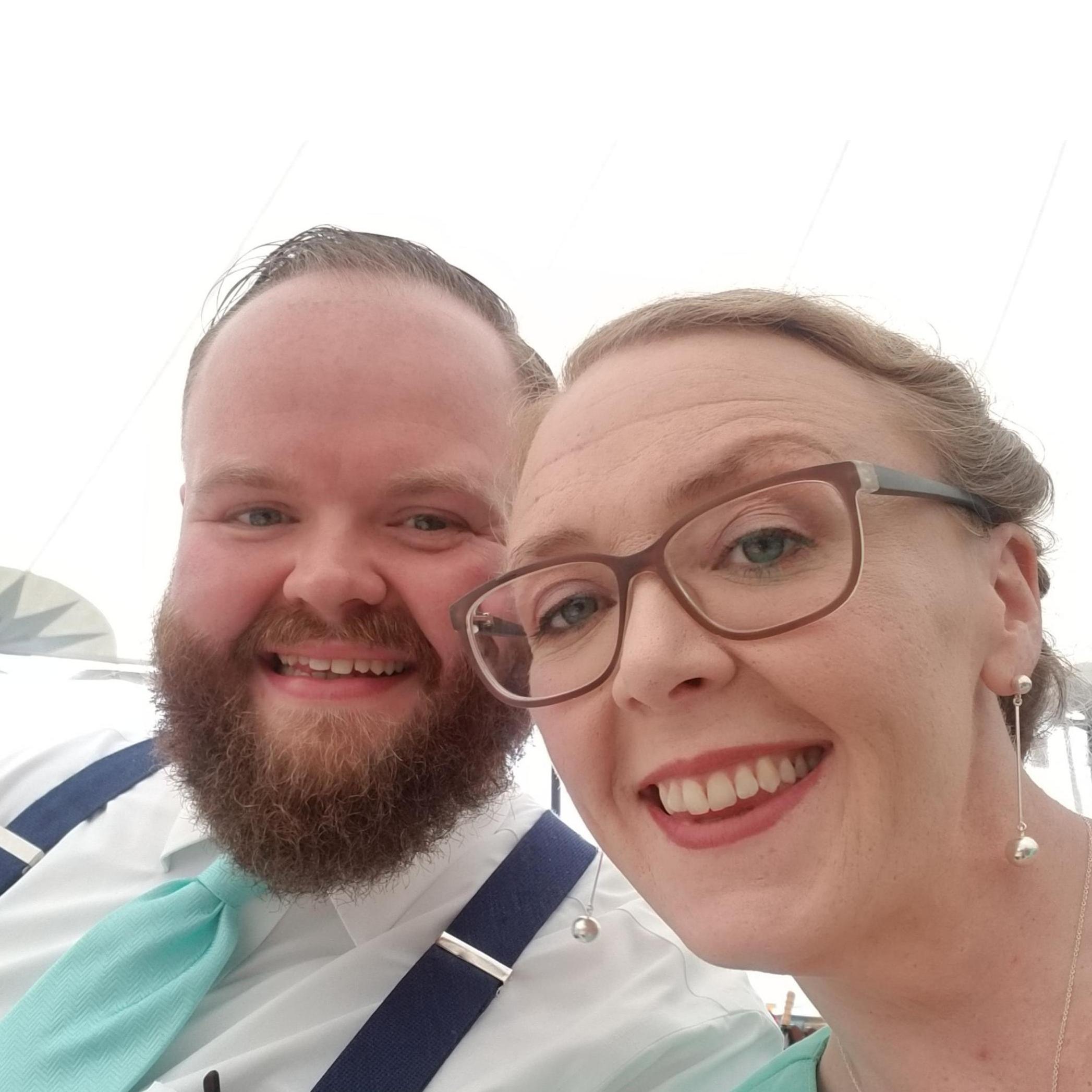 Celebrating love at Dallas and Clara's wedding!