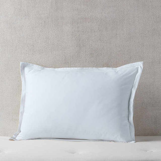 Hudson Park Collection Italian Percale Solid Standard Sham Set - Exclusive
