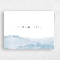 Blue Wedding Thank You - Denver Landscape