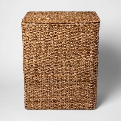 Aseana Hamper Natural 24.75"x14" Khaki - Threshold™
