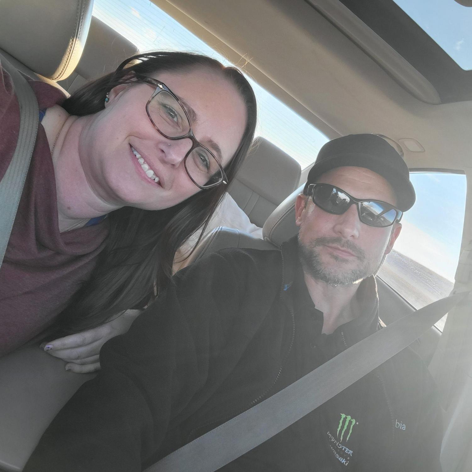 On our way to meet Matts parents for the first time Nov 2022